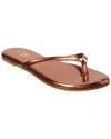 Yosi Samra Rivington Flip Flop In Brown