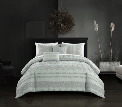 Chic Home Jenson Comforter Set In Grey