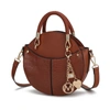 Mkf Collection By Mia K Nobella Croco Crossbody Handbag For Women's In Brown