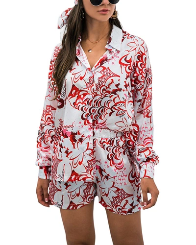 Deli S Deli. S 2pc Shirt & Short Set In White