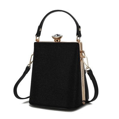 Mkf Collection By Mia K Taliah Crossbody Clutch Handbag In Black