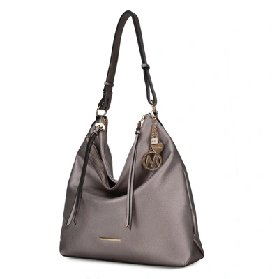 Mkf Collection By Mia K Elise Hobo Handbag For Women's In Grey