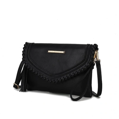 Mkf Collection By Mia K Remi Vegan Leather Women's Shoulder Bag In Black