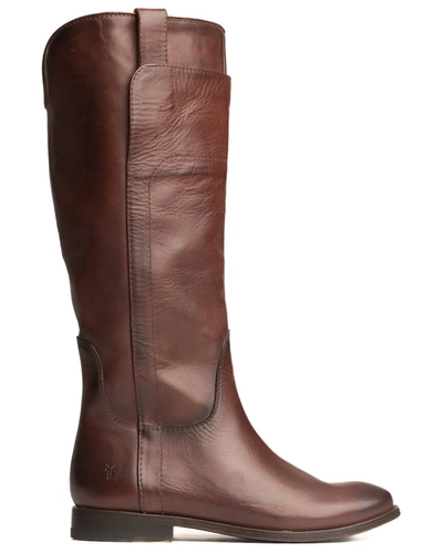 Frye Paige Leather Boot In Brown