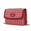 MKF COLLECTION BY MIA K MACKENZIE TWEED WOMEN'S SHOULDER BAG