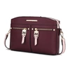 Mkf Collection By Mia K Zoely Vegan Leather For Wome's Crossbody Handbag In Red
