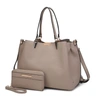 Mkf Collection By Mia K Kane Satchel With Wallet In Beige