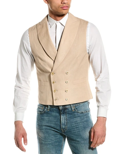 Brunello Cucinelli Vests In Beige