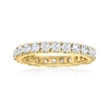Ross-simons Diamond Eternity Band In 14kt Yellow Gold