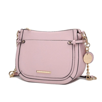 Mkf Collection By Mia K Raelynn Vegan Leather Women's Shoulder Bag In Purple