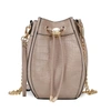 Mkf Collection By Mia K Cassidy Crocodile Embossed Vegan Leather Women's Hobo Bag In Beige
