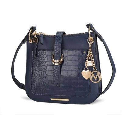 Mkf Collection By Mia K Kiltienne Crossbody Handbag In Blue
