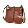 Mkf Collection By Mia K Kiltienne Crossbody Handbag In Brown