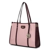 Mkf Collection By Mia K Kindred Vegan Leather Oversize Tote In Pink