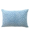 VIBHSA Linden Street Textured Quilted Pattern Decorative Pillow, 14''X20''