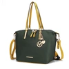 Mkf Collection By Mia K Layla Solid Tote + Backpack In Green