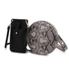 Mkf Collection By Mia K Hailey Smartphone Convertible Crossbody Bag - 2 Pcs Set In Black