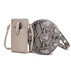 Mkf Collection By Mia K Hailey Smartphone Convertible Crossbody Bag - 2 Pcs Set In Beige