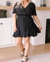 Mittoshop Forever & Always Dress In Black In Black