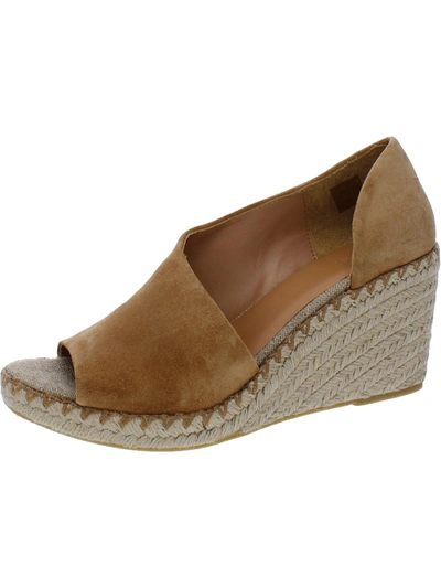 Vince Sonora Womens Wedge Sandals In Brown
