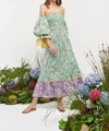 Celia B Lurleen Dress In Green In Multi