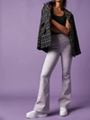 Free People Jayde Flare Jean In Silver