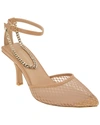 Bcbgeneration Mayah Ankle Strap Pump In Beige