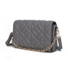 Mkf Collection By Mia K Ursula Crossbody Handbag For Women's In Grey