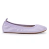YOSI SAMRA Miss Samara Ballet Flat in Dusty Lavender Patent - Kids