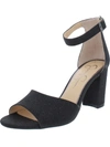 Jessica Simpson Sherron Womens Heel Sandals In Black