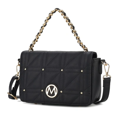 Mkf Collection By Mia K Arabella Vegan Leather Women's Shoulder Handbag In Black