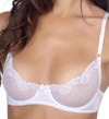 Timpa Lingerie Duet Lace Padded Bra In White In White