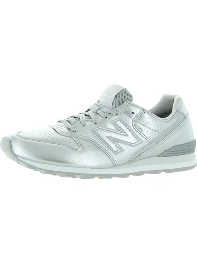 New Balance 996 Womens Fitness Lifestyle Athletic And Training Shoes In Silver