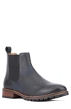 Reserve Footwear Theo Leather Chelsea Boot In Black