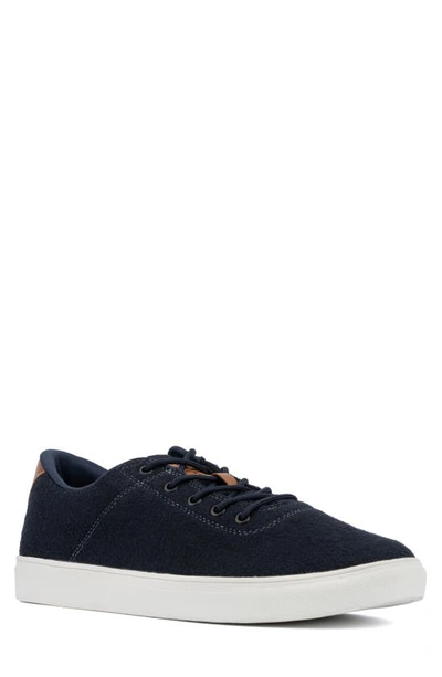 Reserve Footwear Oliver Low Top Sneaker In Navy