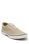 Sperry Halyard Canvas Sneaker In Khaki