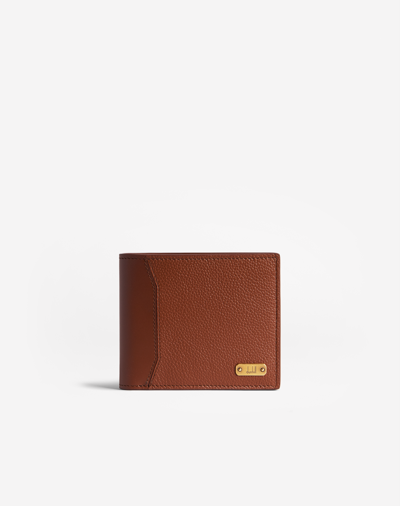 Dunhill 1893 Harness 8cc Billfold Wallet In Brown