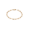 GUCCI GUCCI LINK TO LOVE 18CT ROSE GOLD CHAIN BRACELET SIZE 18