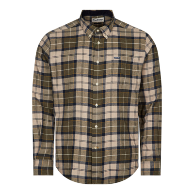 Barbour Fortrose Check Shirt In Green