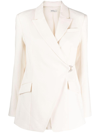 Simkhai Off-centre Front Blazer In Neutrals