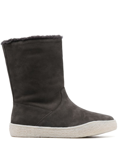 Camper Peu Suede Boots In Grey