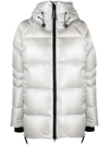 Canada Goose Cypress Puffer Jacket In Silver