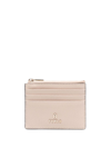 FURLA LOGO-LETTERING LEATHER CARDHOLDER