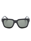 LINDA FARROW THE MAX D-FRAME SUNGLASSES