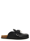 Jw Anderson Padlock-detail Leather Mules