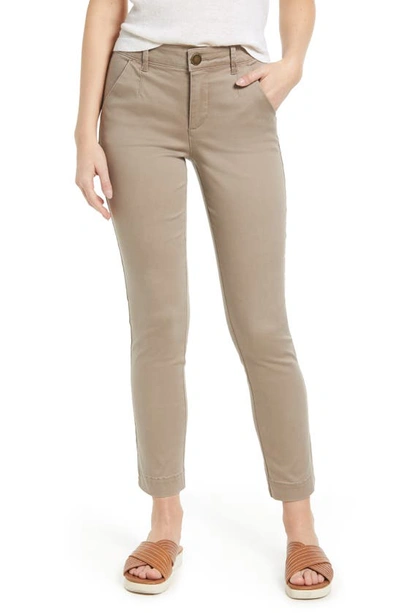 Caslon Stretch Cotton Chino Pants In Moonrock