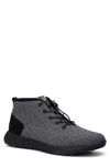Hybrid Green Label Men's Elwood High Top Sneakers In Grey