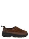 Suicoke Pepper Flat Shoes Brown In Brown