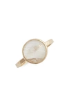 ANZIE MOONSTONE CABOCHON RING