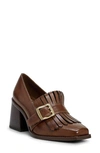 Vince Camuto Sedna Pump In Warm Caramel Burnished Leather